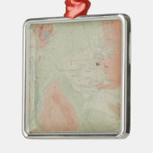 Firehole Geysir-Becken Silbernes Ornament (Links)