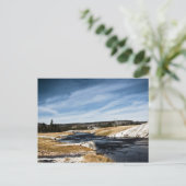 Firehole River Postkarte (Stehend Vorderseite)