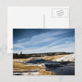 Firehole River Postkarte (Vorne/Hinten)