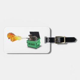 Firehouse 2021 Dumpster Gepäckmarke Gepäckanhänger