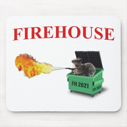 Firehouse 2021 Dumpster Mousepad (Vorne)