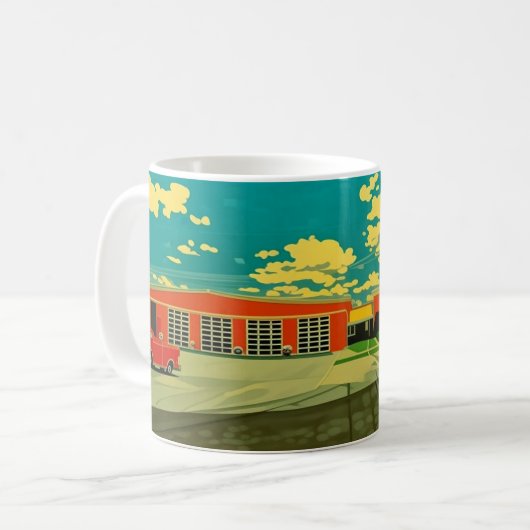 Firehouse - Custom Coffee Mug Kaffeetasse (Vorderseite Links)