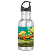 Firehouse - Custom Water Bottle Edelstahlflasche (Vorderseite)
