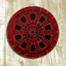 Firehouse Fire Station Fireman Dartboard and Darts