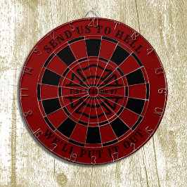 Firehouse Fire Station Fireman Dartboard and Darts Dartscheibe