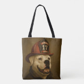 Firehouse Hero - Tote Bag Tasche (Rückseite)