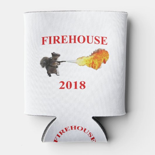 Firehouse kann mit Word Cloud kühlen Dosenkühler (Vorderseite)