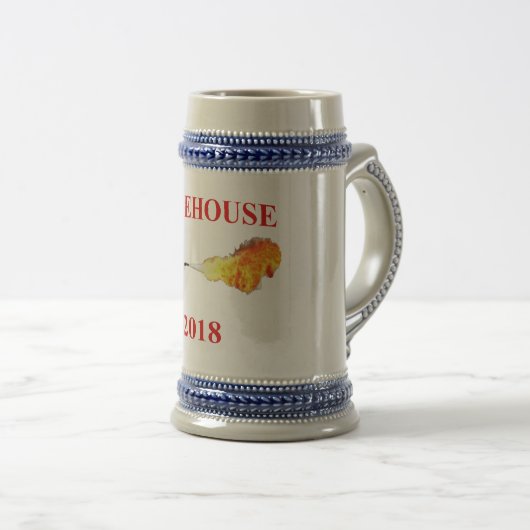 Firehouse Stein Bierglas (VorderseiteRechts)