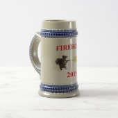 Firehouse Stein Bierglas (Vorderseite Links)