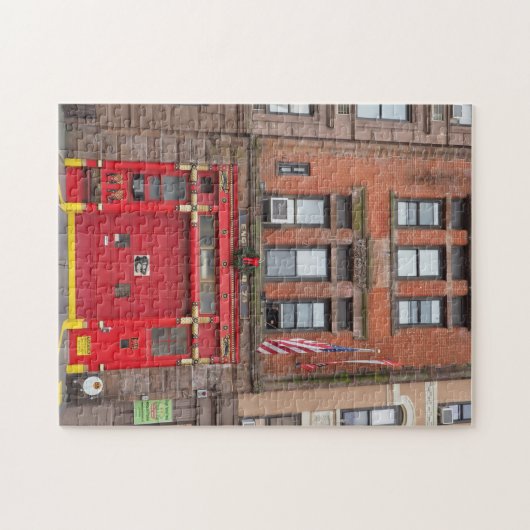 Firehouse Upper West Side New York City NYC Puzzle (Horizontal)