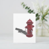 FireHydrant050512.png Postkarte (Stehend Vorderseite)