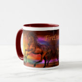 Firelite Kunst-Tasse Tasse (Vorderseite Links)