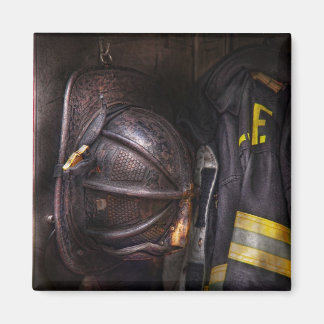 Fireman - Abgenutzt Magnet