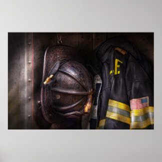 Fireman - Abgenutzt Poster