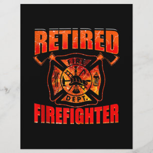 Fireman American Flag Red Line US Feuerwehrmann Flyer