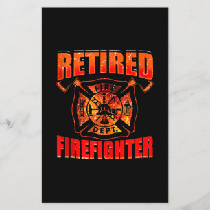 Fireman American Flag Red Line US Feuerwehrmann Flyer