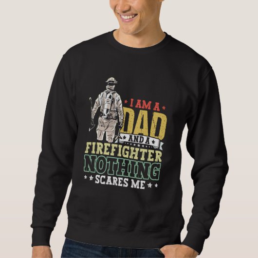Fireman Apparel Firefighter Firefighting for Men Sweatshirt (Vorderseite)