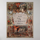 FIREMAN-BEKÄMPFUNG PERSONALISIEREN POSTER (Vorne)