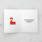 Fireman Birthday Gruß Karte (Innenseite)
