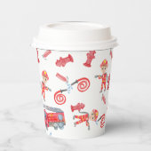 Fireman Birthday Party Pappbecher (Links)