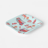 Fireman Birthday Party Pappteller (Gewinkelt)