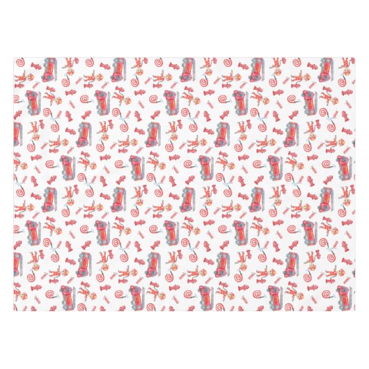 Fireman Birthday Party Tischdecke (Vorderseite (Horizontal))