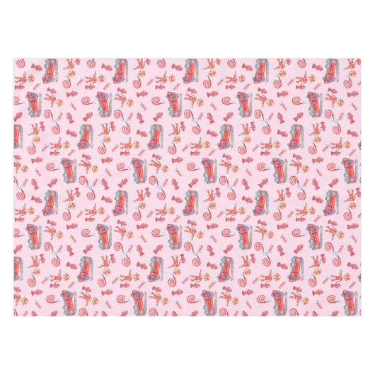 Fireman Birthday Party Tischdecke (Vorderseite (Horizontal))