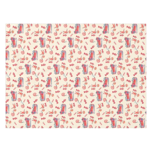 Fireman Birthday Party Tischdecke (Vorderseite (Horizontal))