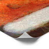 Fireman - Chief Hat Poster (Ecke)