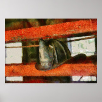 Fireman - Chief Hat Poster