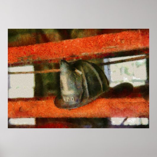 Fireman - Chief Hat Poster (Vorne)