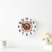 FIREMAN CLOCK RUNDE WANDUHR (Zuhause)