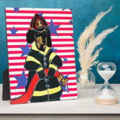 FIREMAN-DACKEL FOTOPLATTE (Seite)