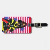 FIREMAN-DACKEL GEPÄCKANHÄNGER (Vorderseite horizontal)