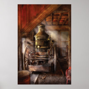 Fireman - Dampfpumpe Poster