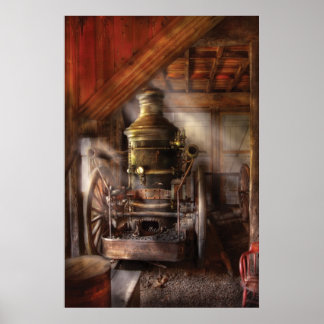 Fireman - Dampfpumpe Poster