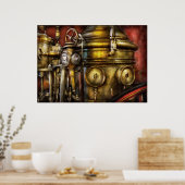 Fireman - Der Dampfkessel Poster (Küche)
