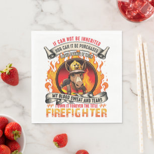 Fireman Donkey Serviette