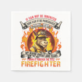 Fireman Donkey Serviette (Vorderseite)