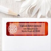 Fireman Fire Abzeichen Firefighter-Adresse (Insitu)