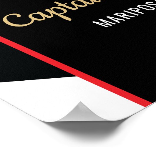 Fireman Fire Department Firefighter Retirement Poster (Ecke)