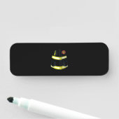 Fireman Firefighter Costume Halloween Namensschild (Beispiel)