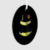 Fireman Firefighter Costume Halloween Ornament (Vorderseite)