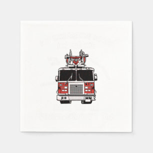 Fireman Firefighting Firetruck Firefighter Gift Serviette