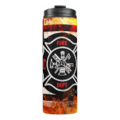 Fireman-Geschenk Thermosbecher (Vorderseite)