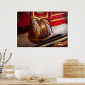 Fireman - Hut - Befehlshaber Poster (Küche)