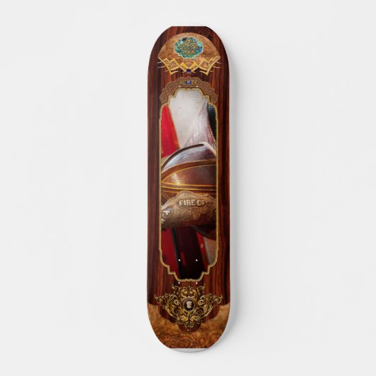 Fireman - Hut - Befehlshaber Skateboard (Vorne)