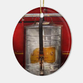Fireman - Indische Pumpe Keramik Ornament (Links)