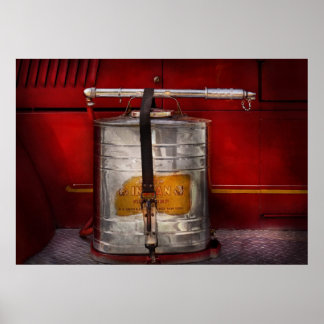 Fireman - Indische Pumpe Poster