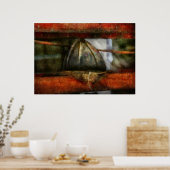 Fireman - Leather Head Poster (Küche)